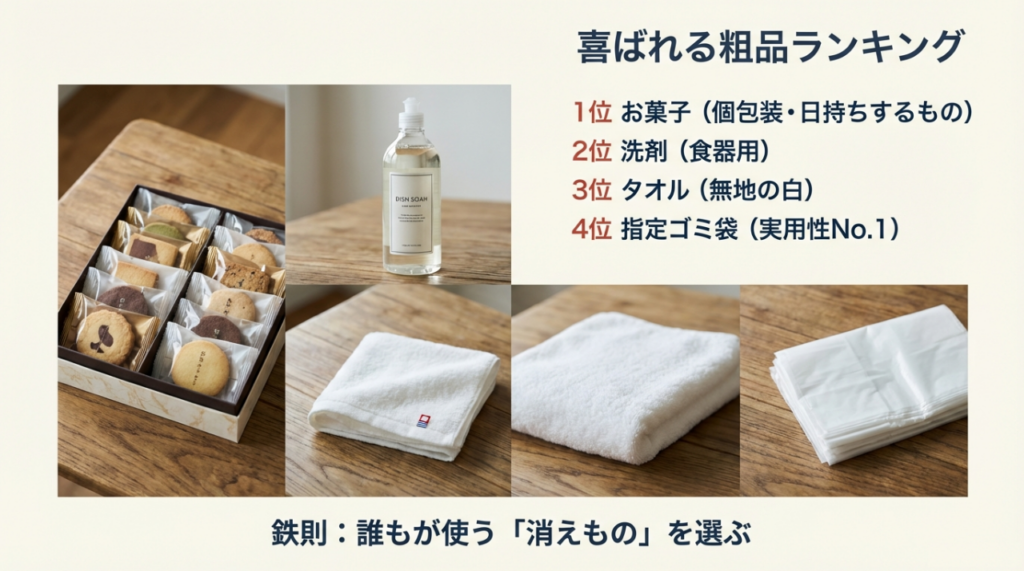 挨拶で喜ばれる粗品のおすすめランキング
