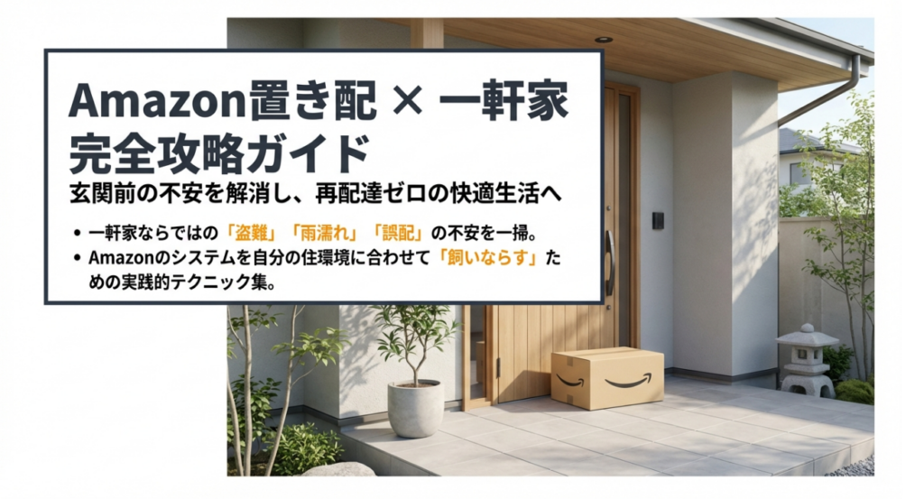 amazon置き配_一軒家 ガイド