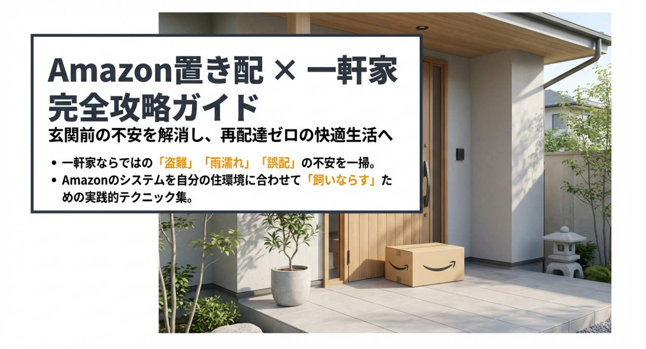 amazon置き配_一軒家 ガイド
