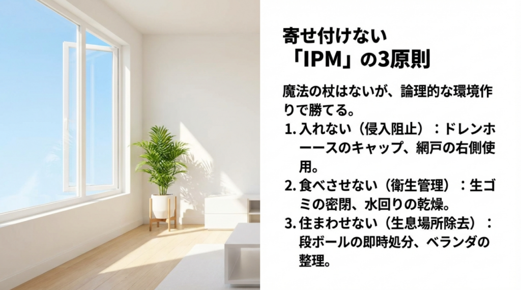 一軒家の2階にゴキブリを寄せ付けない結論