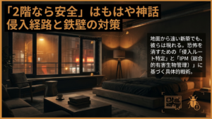 一軒家2階にゴキブリが出た時の対策