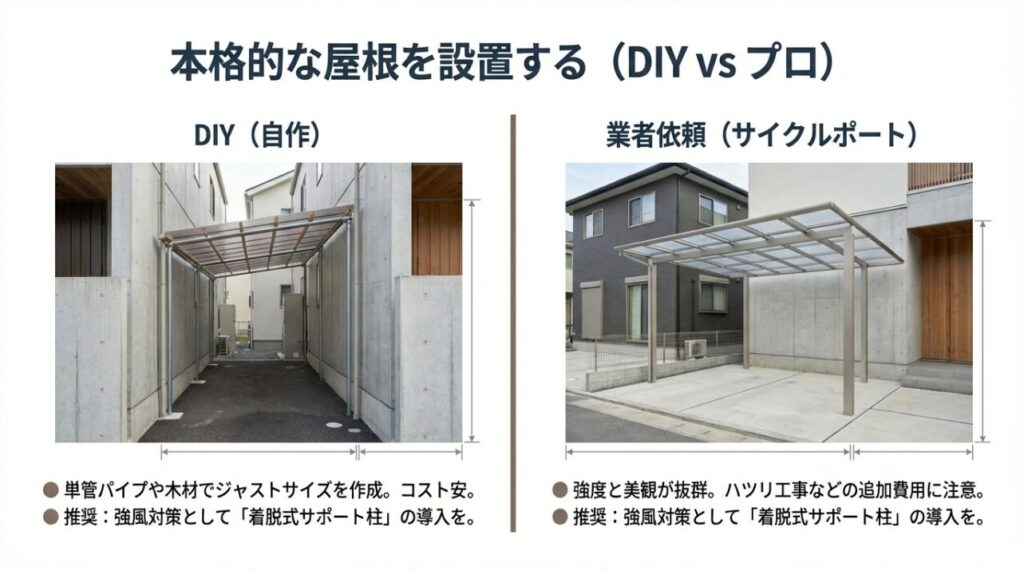 DIYで屋根を自作する方法