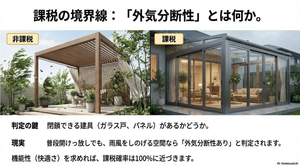 3方向が壁ならアウト？外気分断性の認定基準