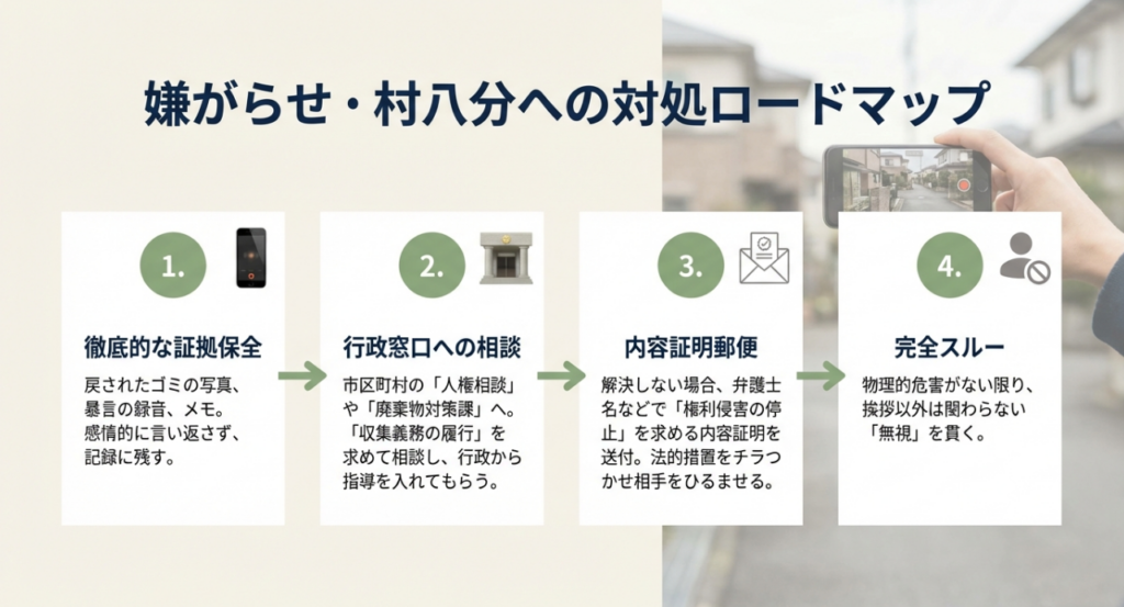 嫌がらせや村八分の実態と解決策