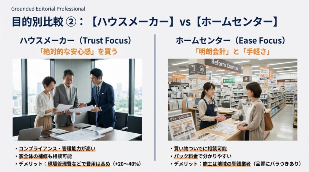 ハウスメーカーは安心感が魅力