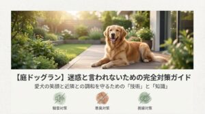 庭のドッグランが迷惑にならないためのガイド